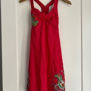 Athleta watermelon swim cover-up